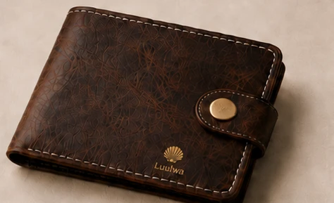 The LUULWA Classic Wallet in full-grain leather